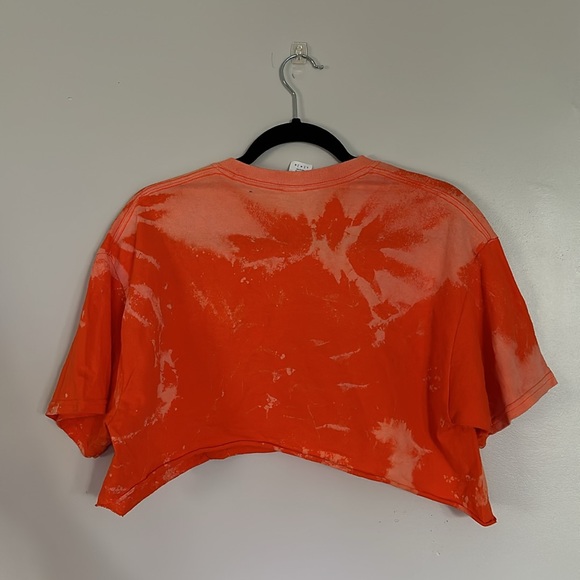 Cropped & Bleached Broncos Tee - Picture 2 of 2
